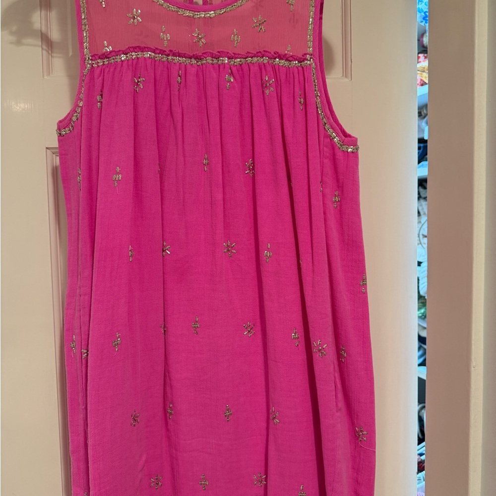 Calypso St. Barth Pink Embellished Women’s Dress
